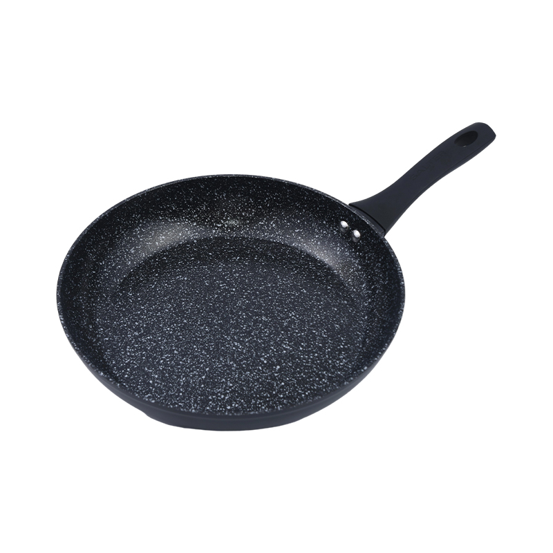 Set Peralatan Masak Aluminium Tempa dengan Marmer Hitam Megastone