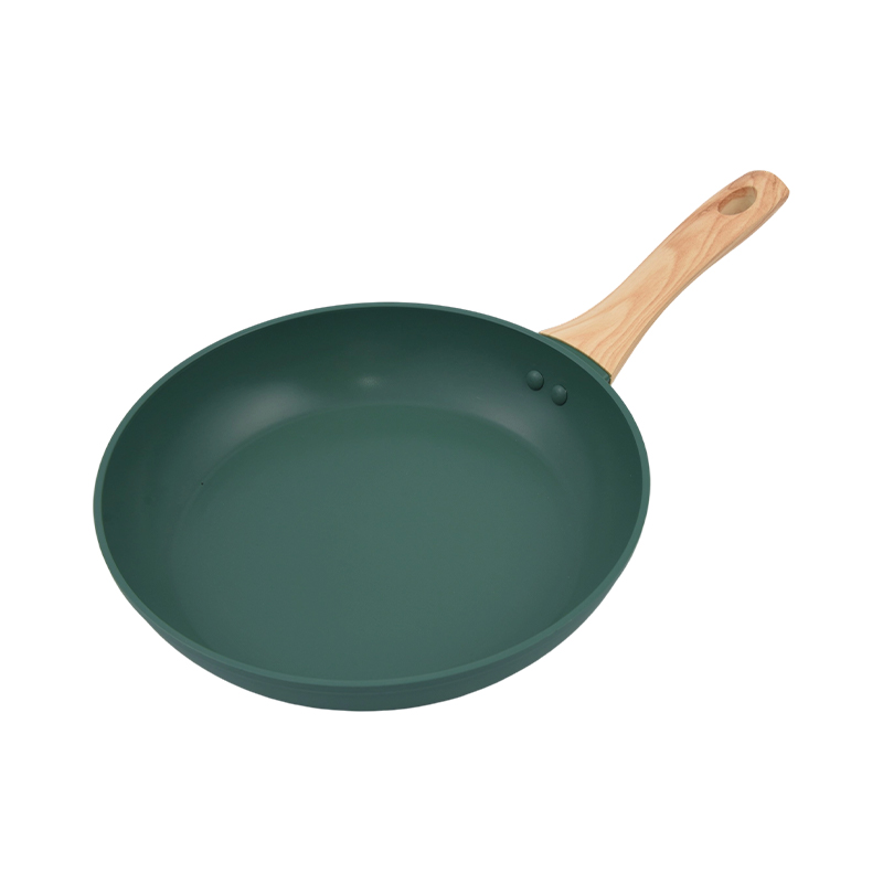 Set Peralatan Masak Aluminium Tempa dengan Lapisan Antilengket Hijau Hutan