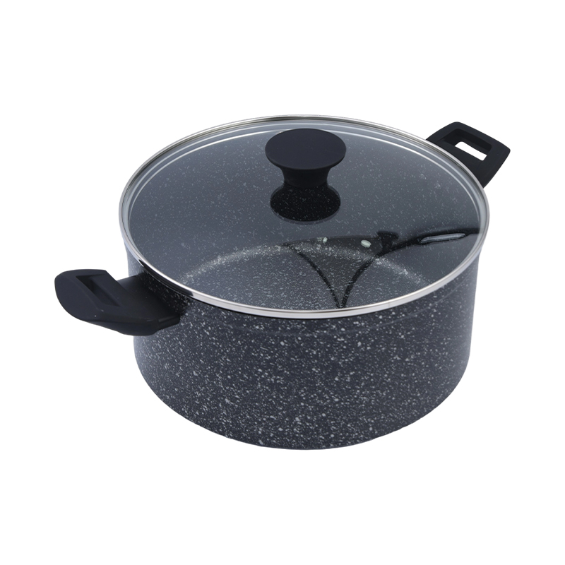 Casserole Bentuk Lurus Aluminium Tempa