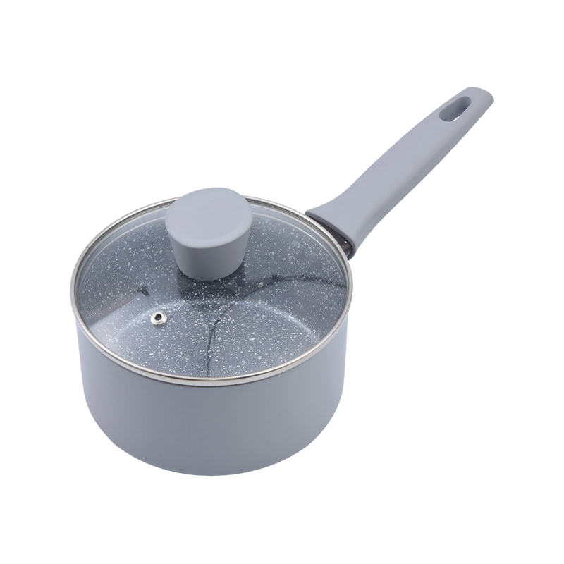 Marmer Krim Panci Saus Aluminium Ditekan