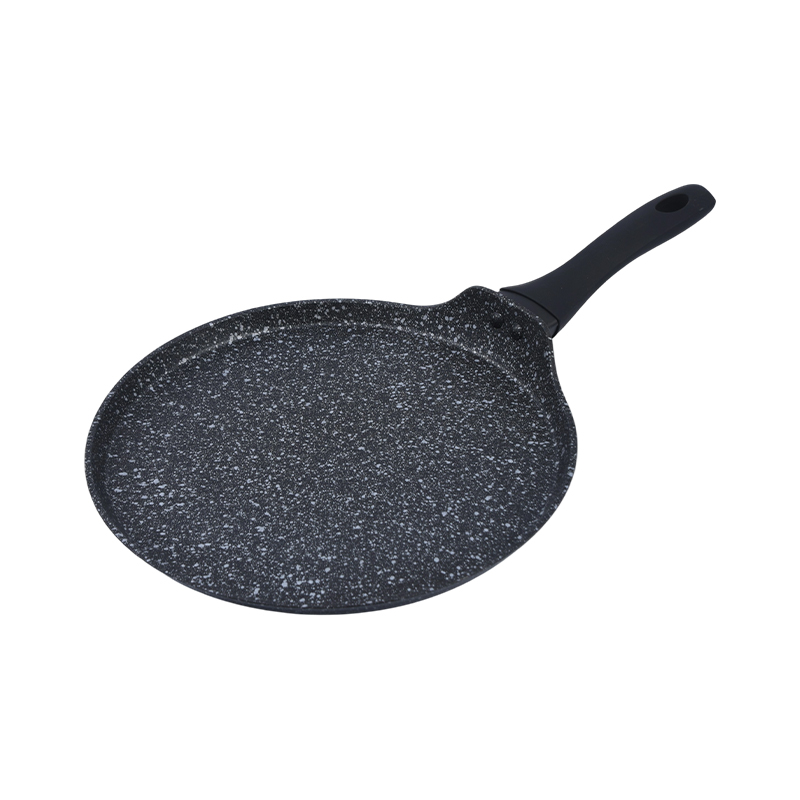 Panci Pancake Aluminium Tempa Dengan Marmer Hitam